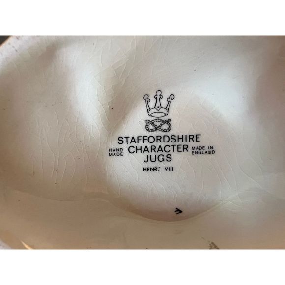 Staffordshire Character Jugs King Henry VIII 8th Toby Jug Vintage - Picture 6 of 7